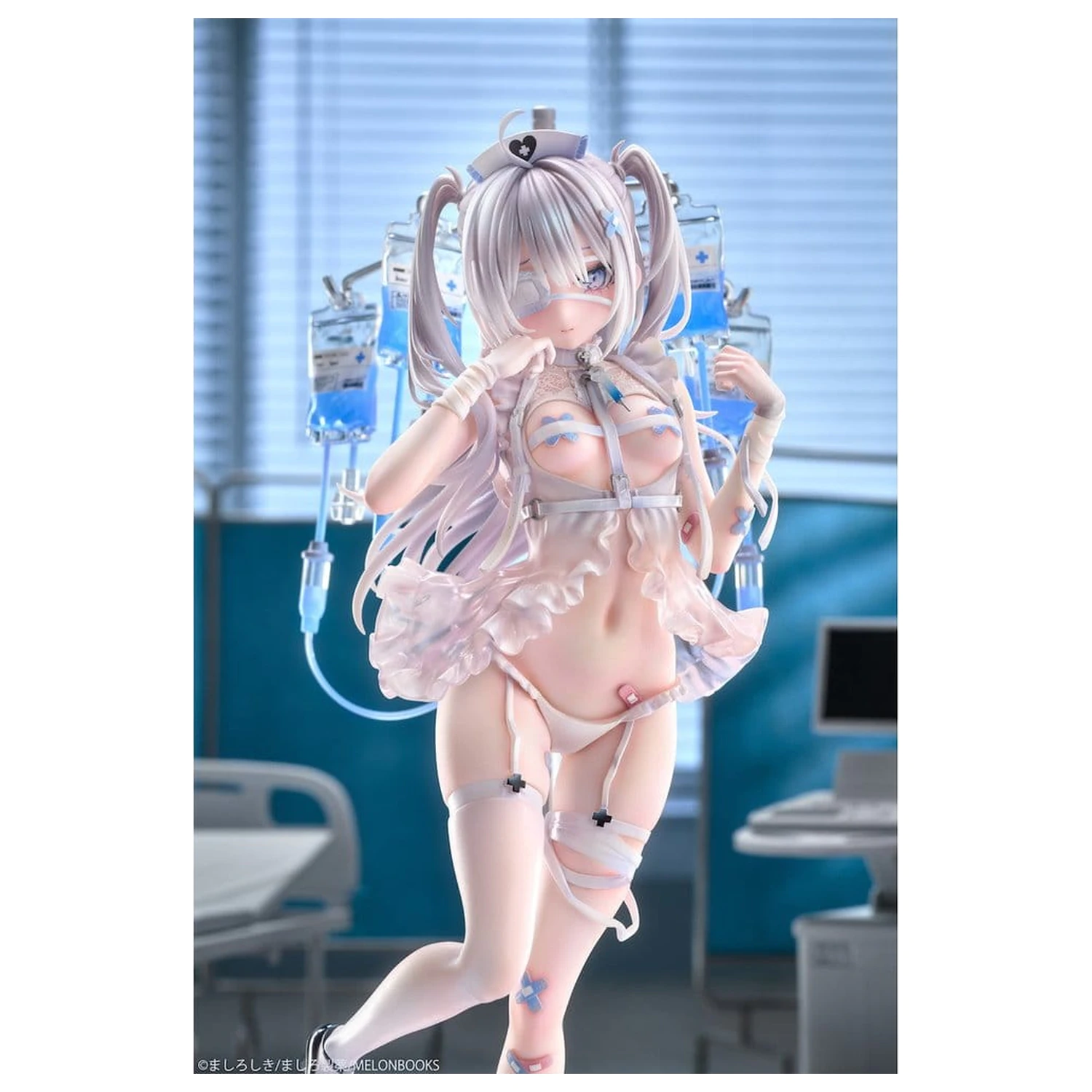 Original Character PVC Figura 1/6 Mikuro Siino Nurse Ver. Deluxe Edition Illustrated by Mashiro Shiki 29 cm poza produsului