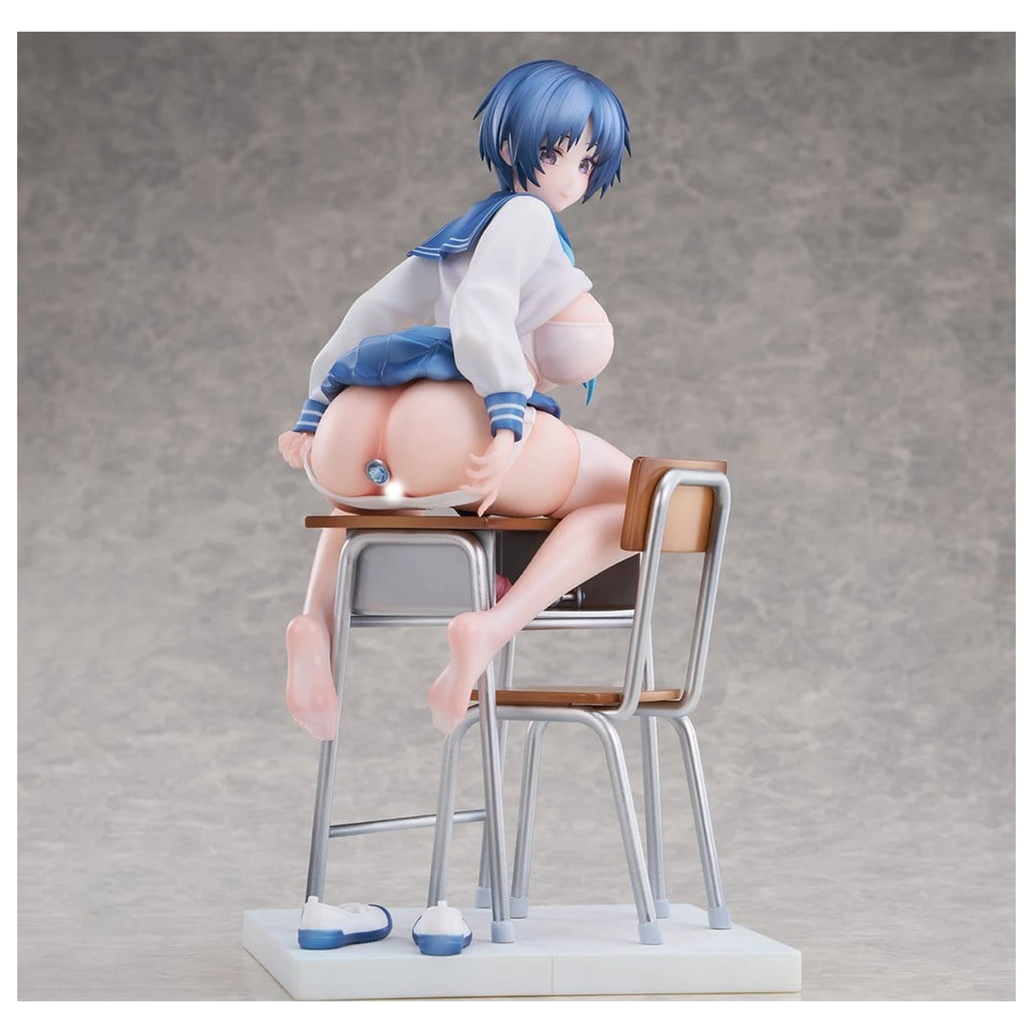 Figurina personaj original 1/6 "Mousou Tights.44": Set de tapiserii Ruri-chan Ilustrație de Hyouuma 27 cm poza produsului