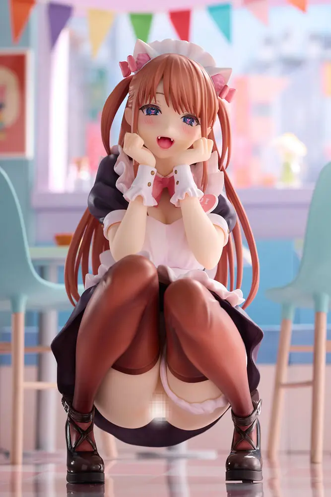 Figurină personaj original PVC 1/6 Namatoro Maid Cafe Yui-Chan TPK-012 15 cm poza produsului