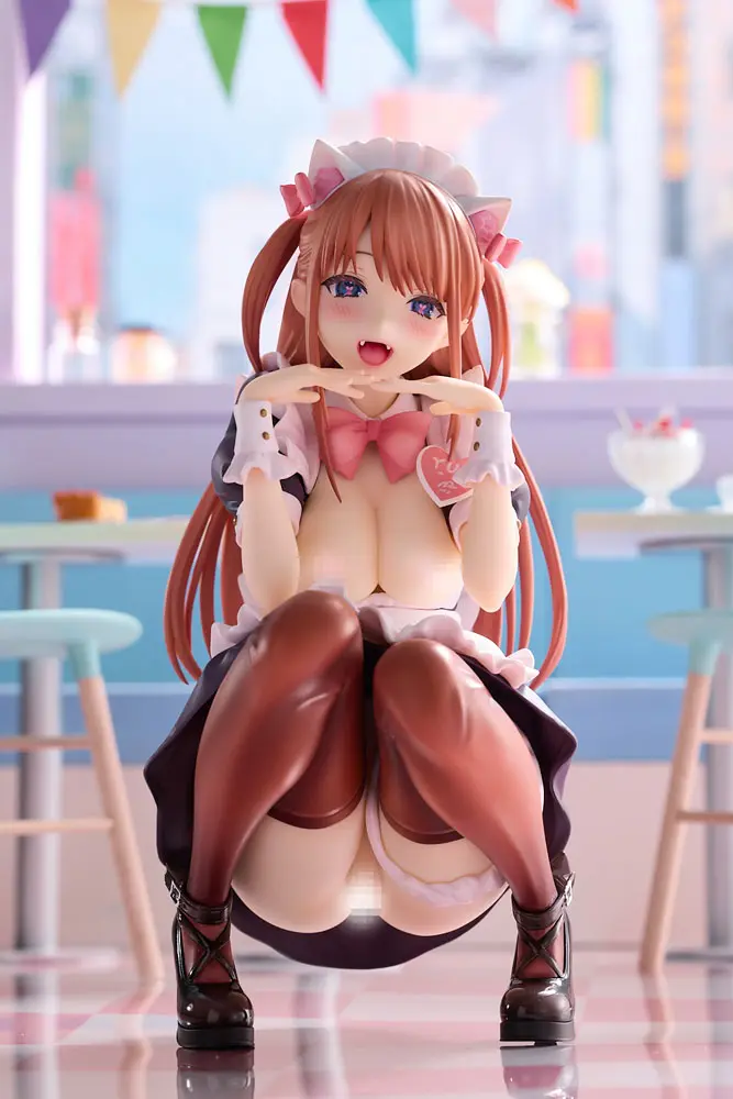 Figurină personaj original PVC 1/6 Namatoro Maid Cafe Yui-Chan TPK-012 15 cm poza produsului