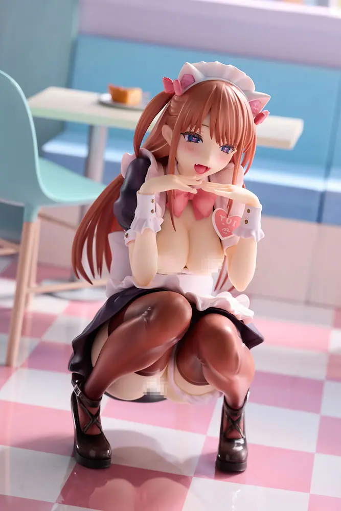 Figurină personaj original PVC 1/6 Namatoro Maid Cafe Yui-Chan TPK-012 15 cm poza produsului