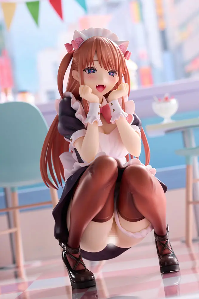 Figurină personaj original PVC 1/6 Namatoro Maid Cafe Yui-Chan TPK-012 15 cm poza produsului