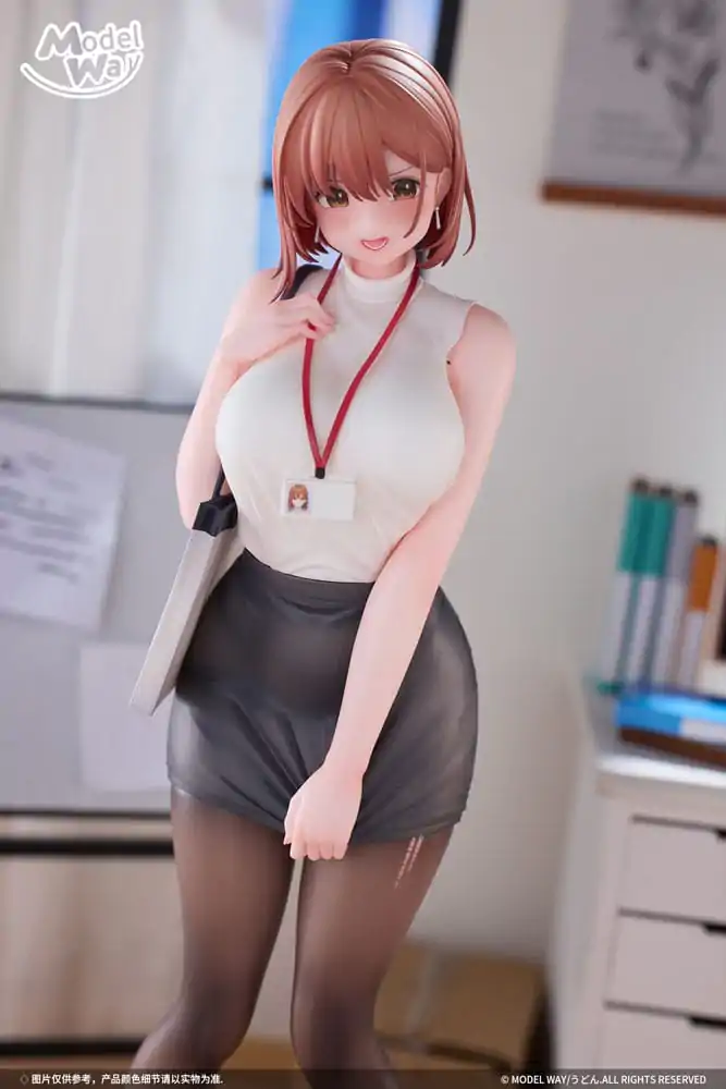 Statuie PVC Personaj Original 1/6 OL-chan Ilustrație de Udon. 28 cm poza produsului