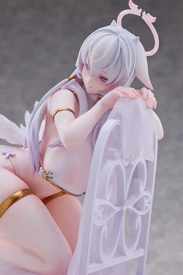 Statuie Personaj Original 1/6 Pure White Angel-chan 27 cm poza produsului