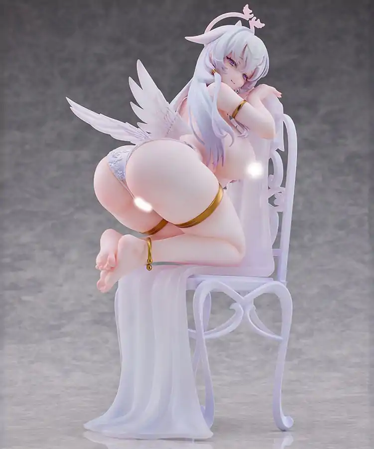 Statuie Personaj Original 1/6 Pure White Angel-chan 27 cm poza produsului