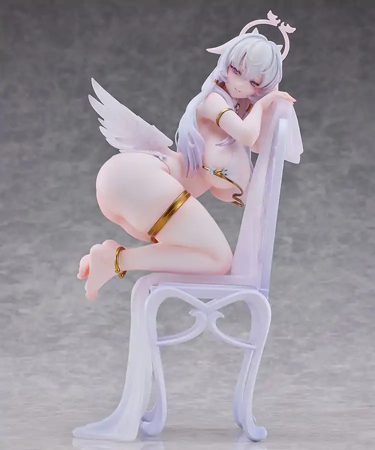 Statuie Personaj Original 1/6 Pure White Angel-chan 27 cm poza produsului