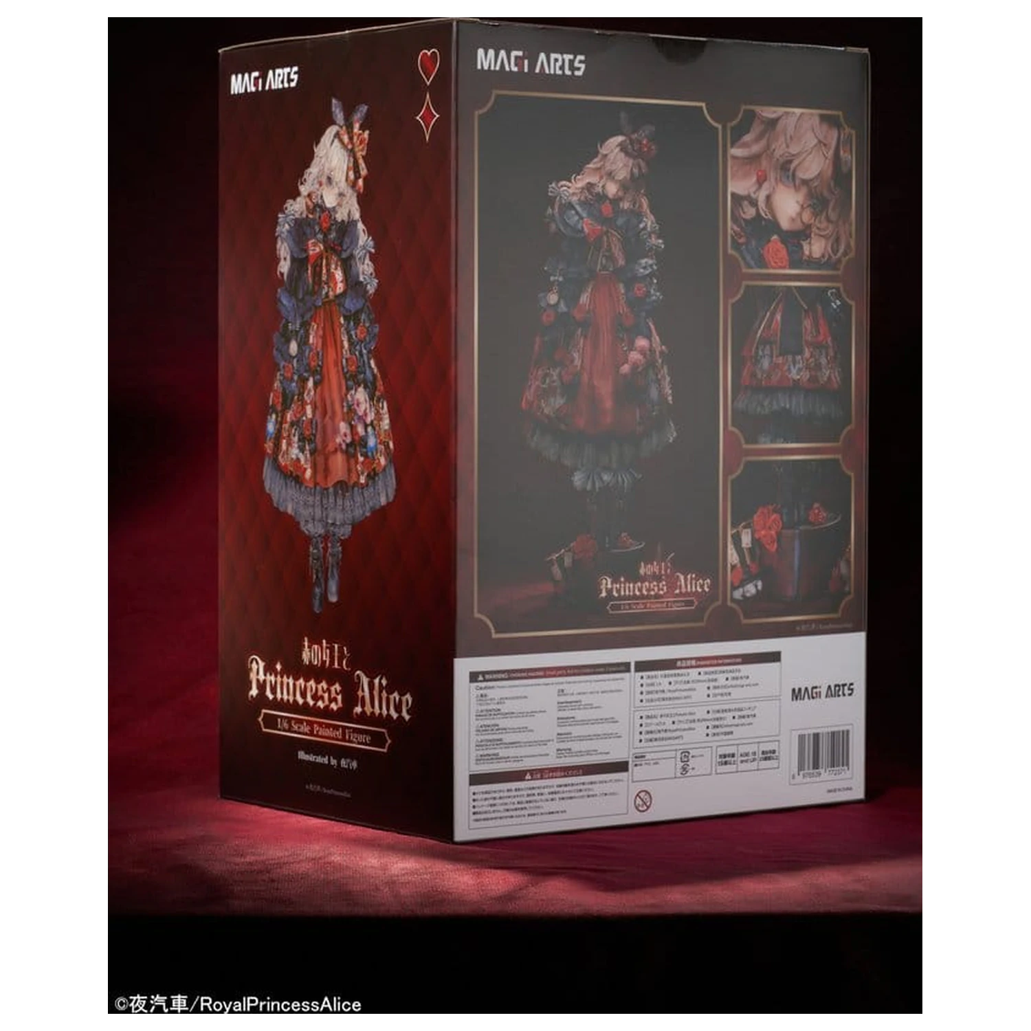 Original Character Statuie din PVC 1/6 Red Queen and Princess Alice 29 cm poza produsului