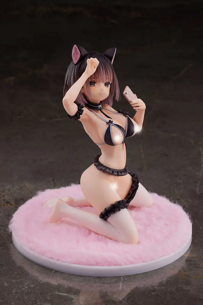 Personaj Original PVC 1/6 Roar, Pozând în Fața unei Oglinzi - Ayaka-chan TPK-017 17 cm poza produsului