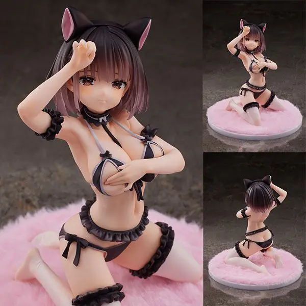 Personaj Original PVC 1/6 Roar, Pozând în Fața unei Oglinzi - Ayaka-chan TPK-017 17 cm poza produsului