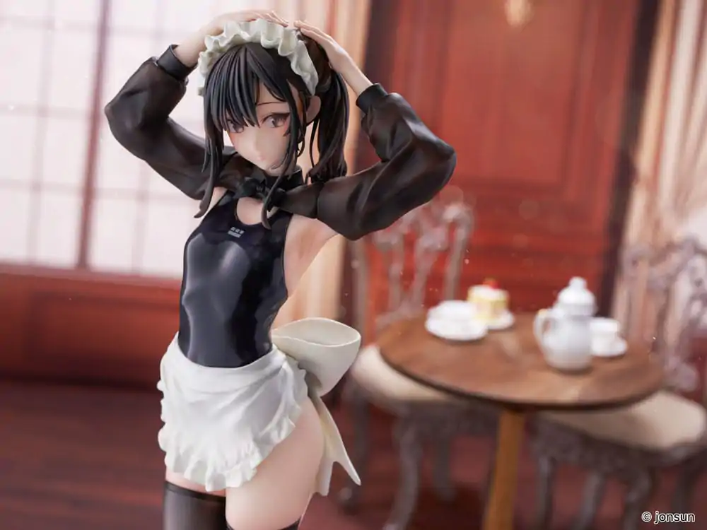 Original Character Statueta PVC 1/6 Sakura Shiori Competition Swimsuit Maid 27 cm poza produsului