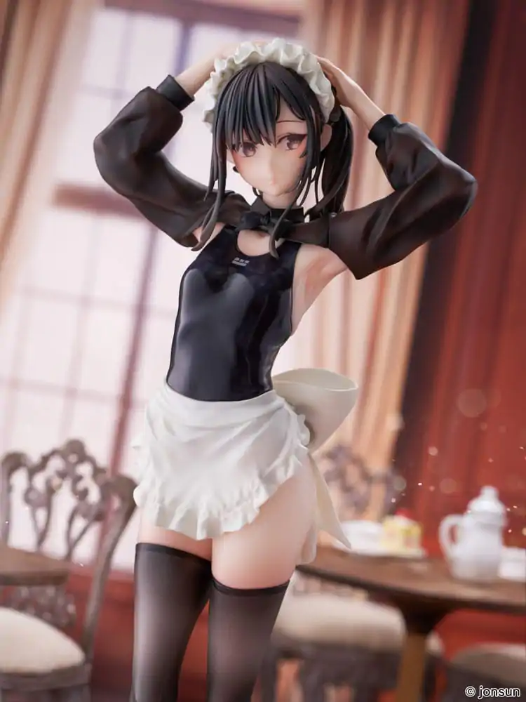 Original Character Statueta PVC 1/6 Sakura Shiori Competition Swimsuit Maid 27 cm poza produsului