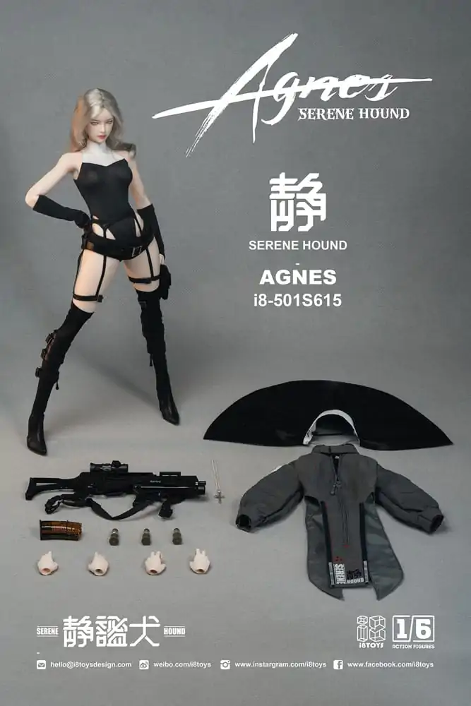 Figurină de acțiune personaj original 1/6 Serene Hound "Agnes" 30 cm poza produsului