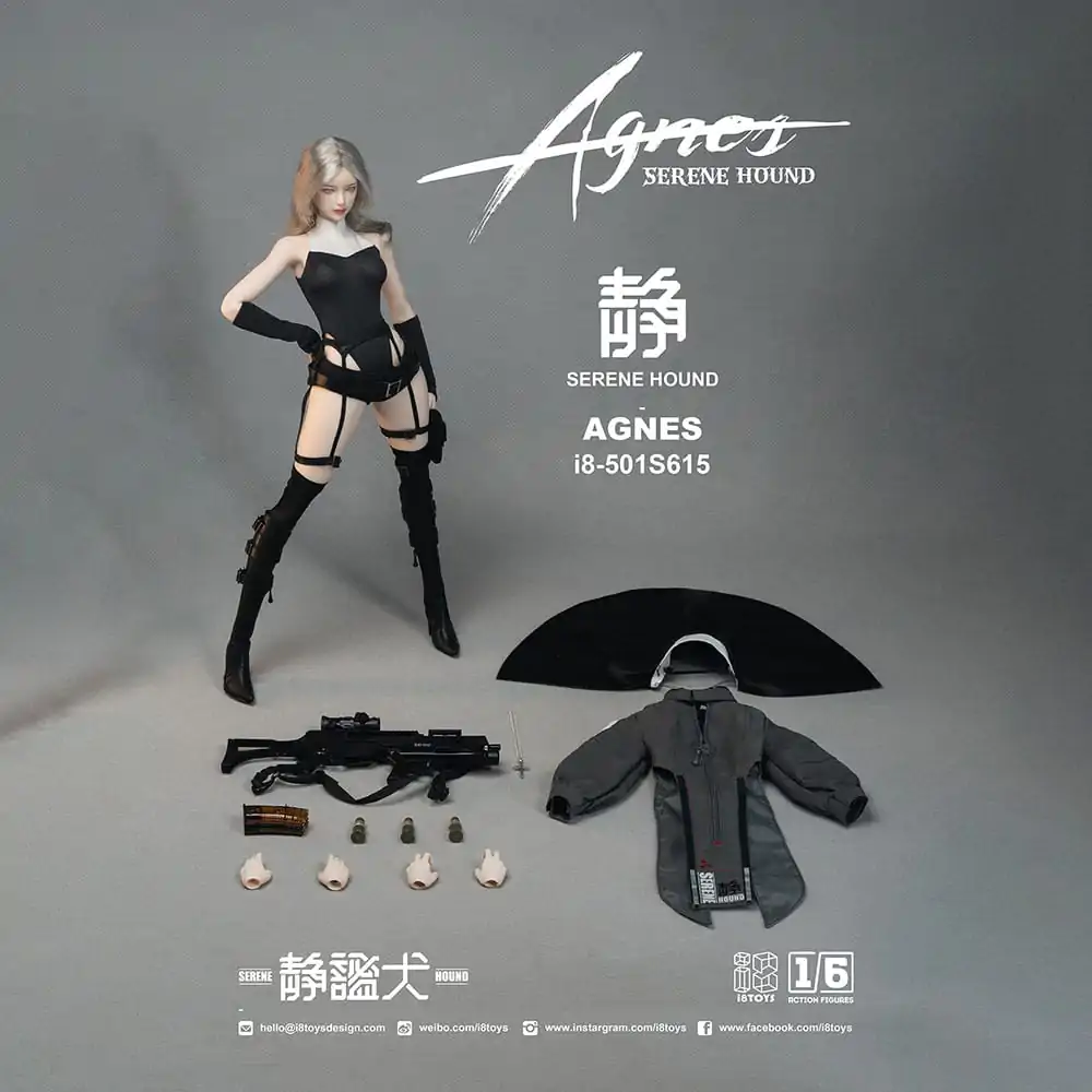 Figurină de acțiune personaj original 1/6 Serene Hound "Agnes" 30 cm poza produsului