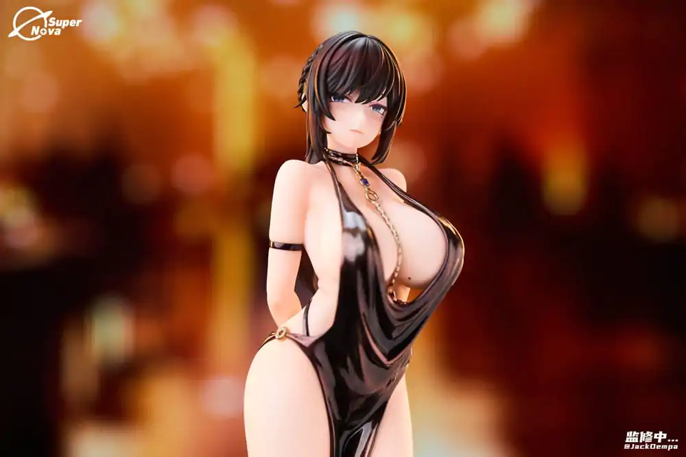 Statuie Personaj Original 1/6 Shiho Miyamae Rochie de Petrecere Ver. Ilustrată de JackDempa 27 cm poza produsului