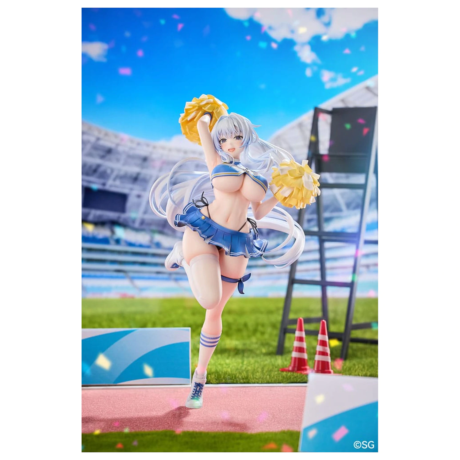 Original Character Statuie PVC 1/6 Shion Alfine Cheerleader Ver. Ilustrat de SG 30 cm poza produsului