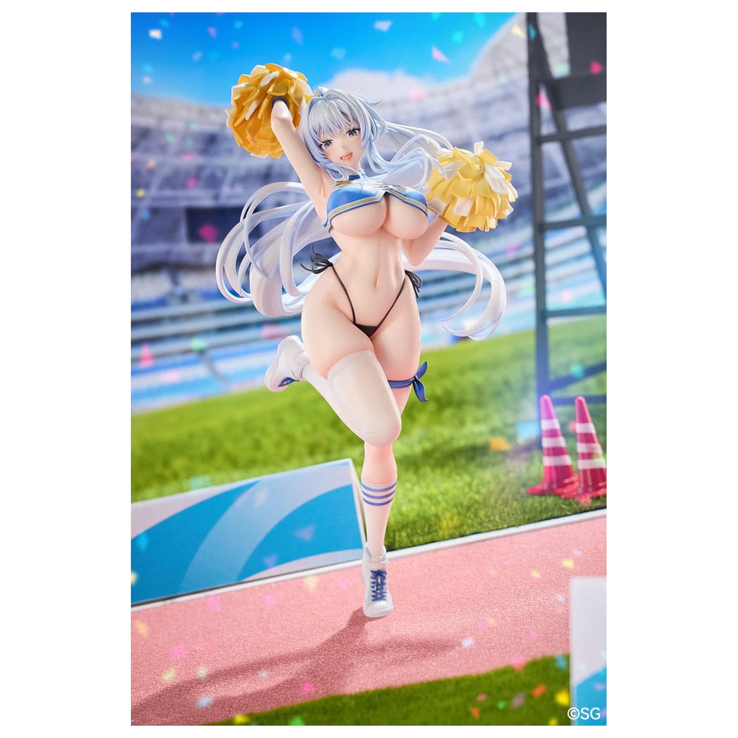Original Character Statuie PVC 1/6 Shion Alfine Cheerleader Ver. Ilustrat de SG 30 cm poza produsului