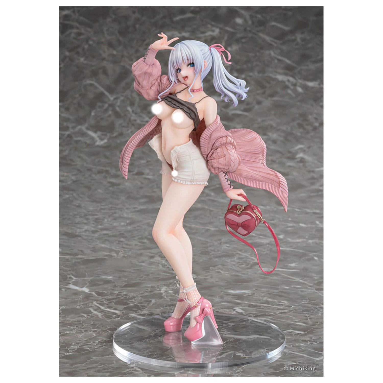Statuie PVC Original Character 1/6 Shion Passion Pink Illustration by Michiking 27 cm poza produsului