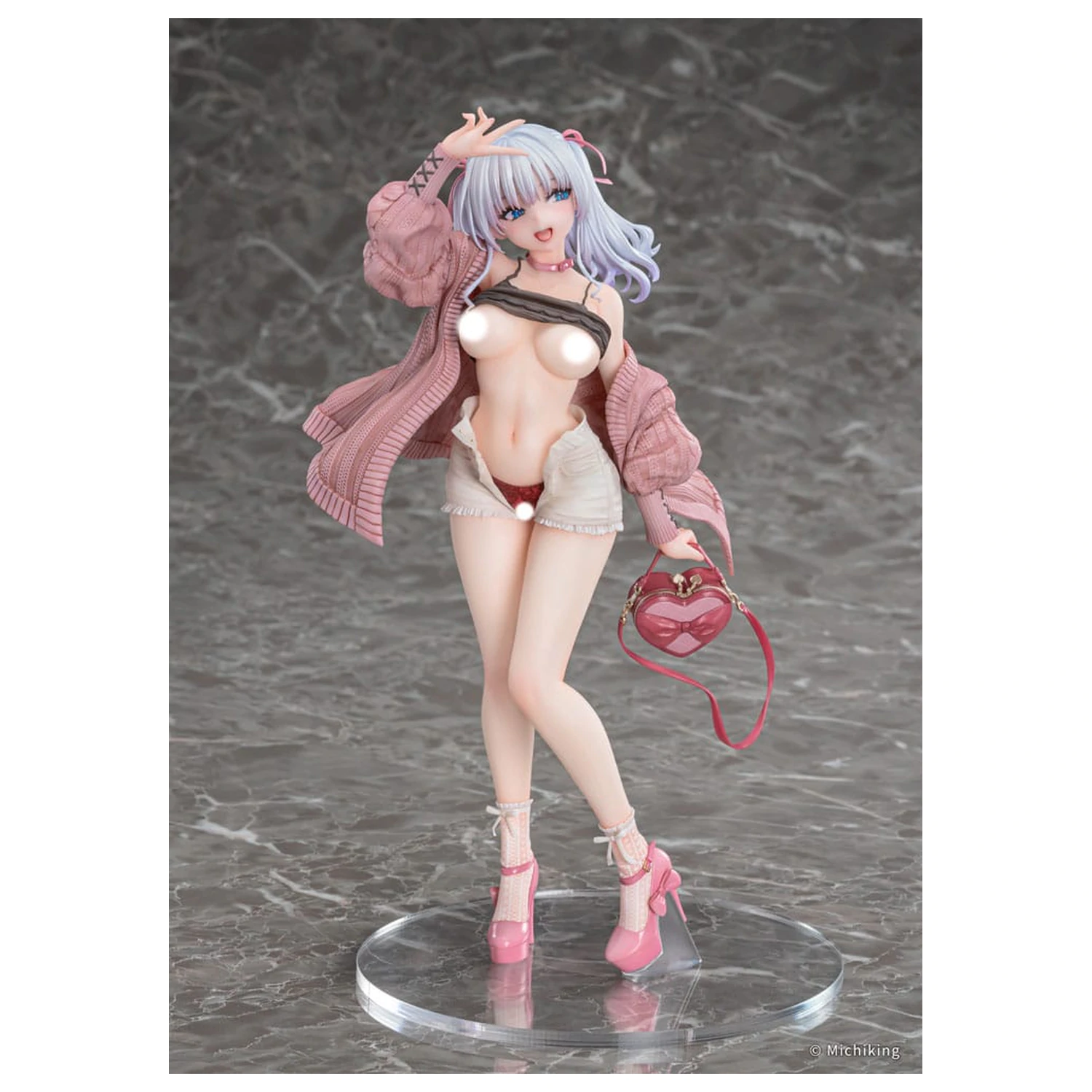 Statuie PVC Original Character 1/6 Shion Passion Pink Illustration by Michiking 27 cm poza produsului