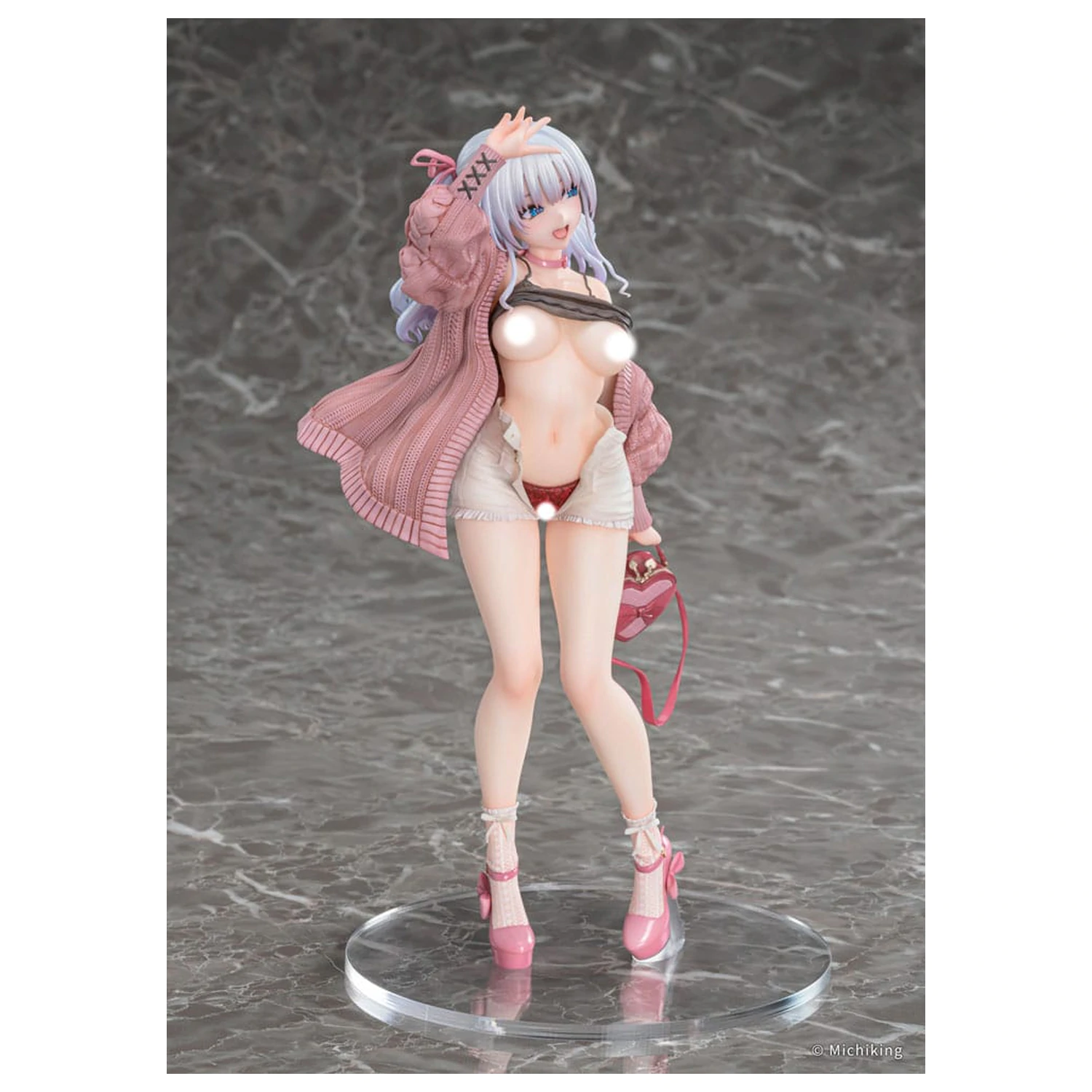 Statuie PVC Original Character 1/6 Shion Passion Pink Illustration by Michiking 27 cm poza produsului