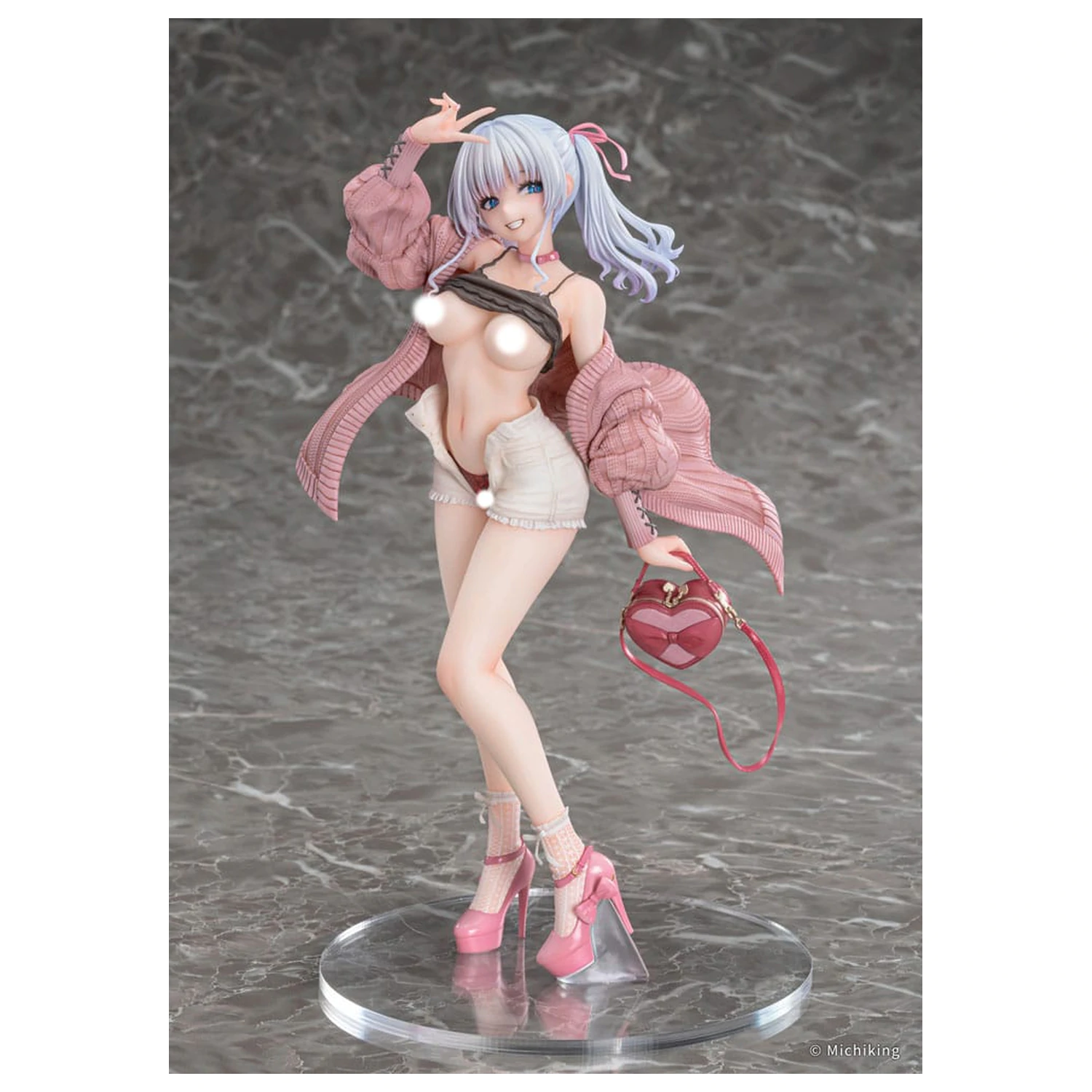 Statuie PVC Original Character 1/6 Shion Passion Pink Illustration by Michiking 27 cm poza produsului