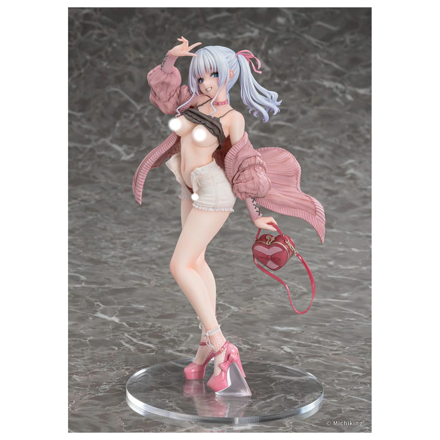 Statuie PVC Original Character 1/6 Shion Passion Pink Illustration by Michiking 27 cm poza produsului