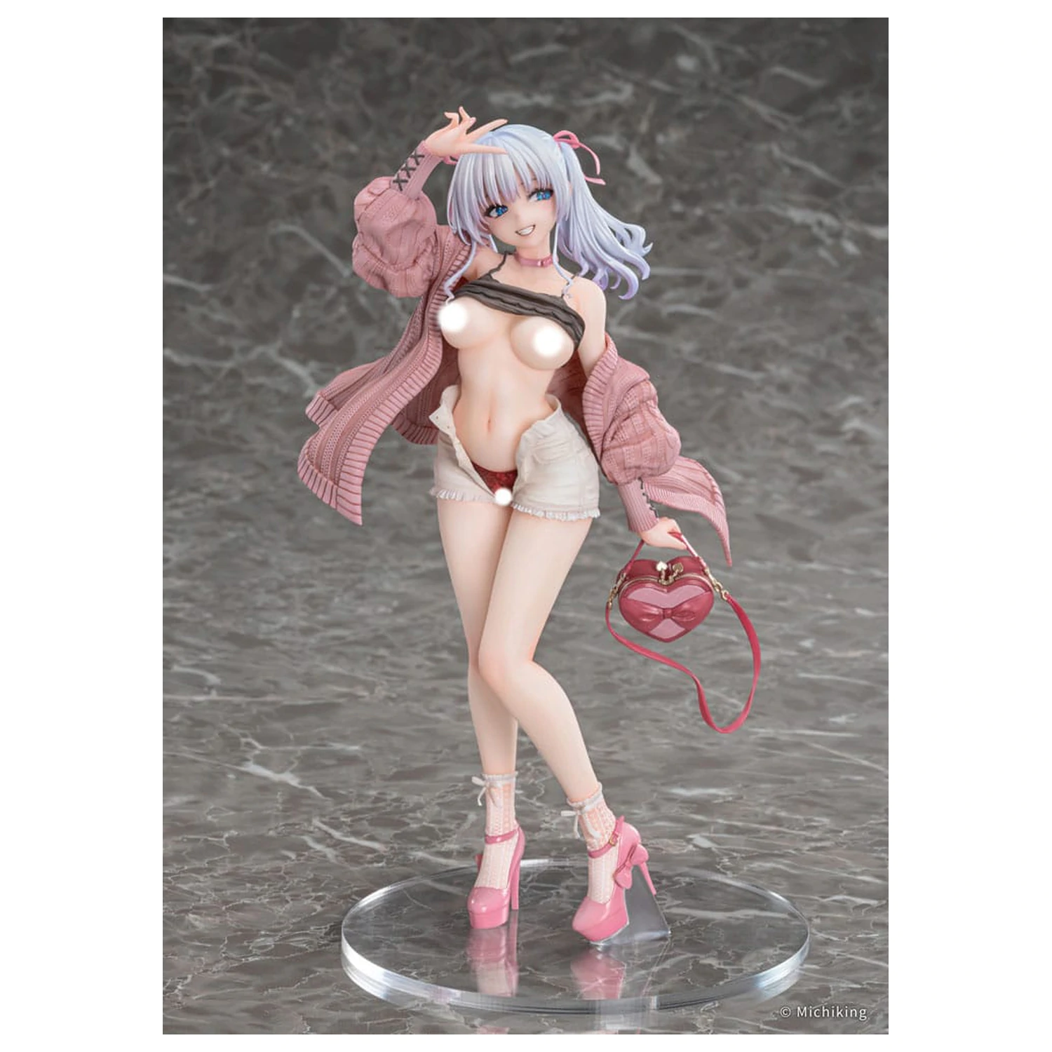 Statuie PVC Original Character 1/6 Shion Passion Pink Illustration by Michiking 27 cm poza produsului