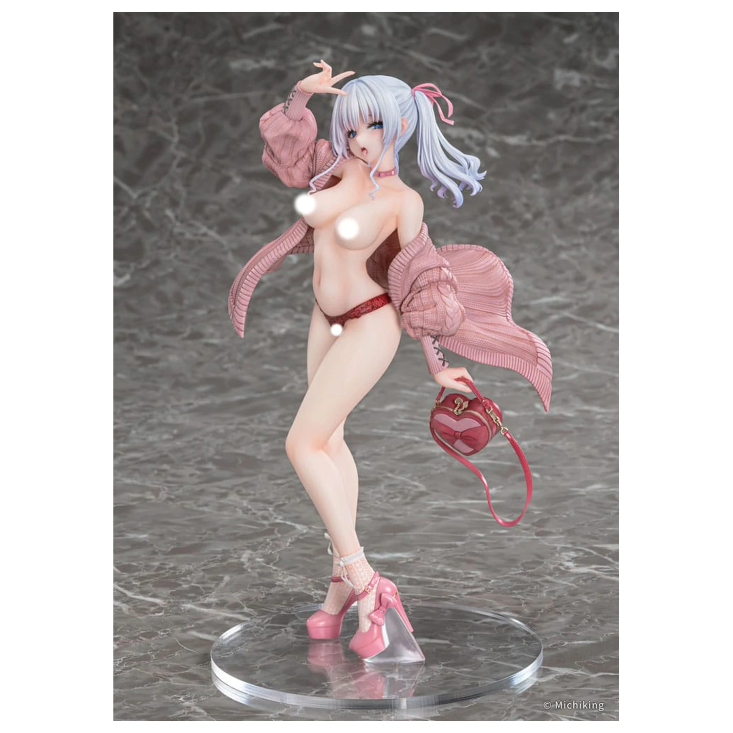 Statuie PVC Original Character 1/6 Shion Passion Pink Illustration by Michiking 27 cm poza produsului