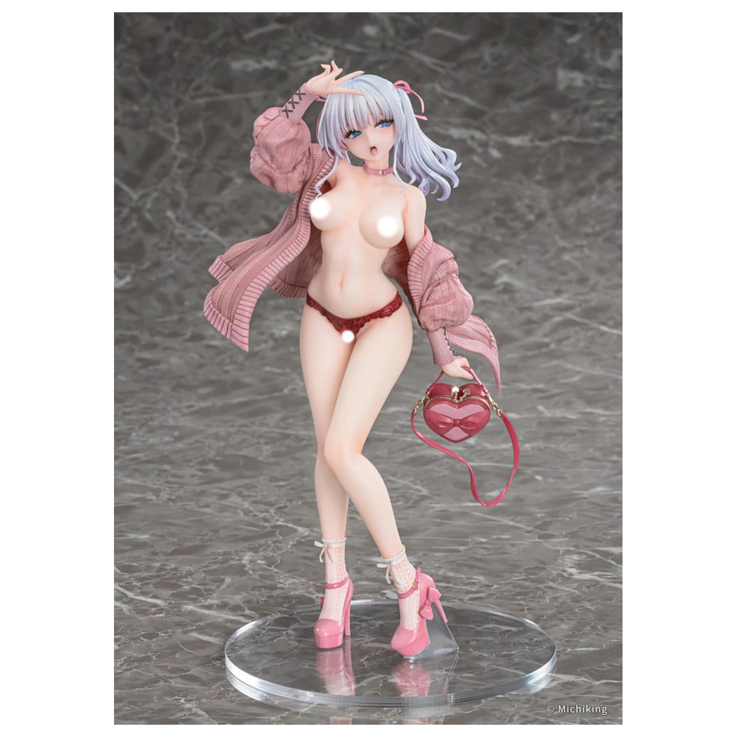 Statuie PVC Original Character 1/6 Shion Passion Pink Illustration by Michiking 27 cm poza produsului