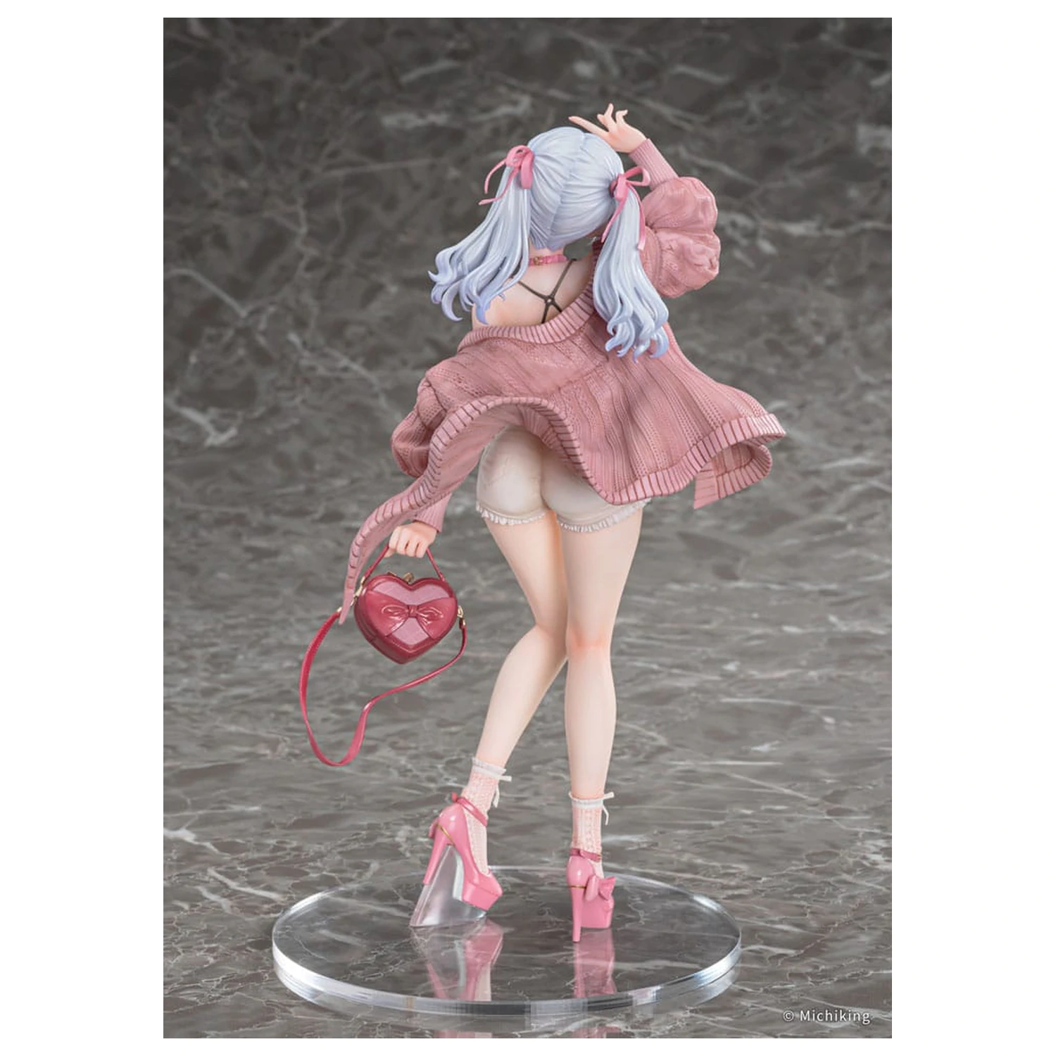 Statuie PVC Original Character 1/6 Shion Passion Pink Illustration by Michiking 27 cm poza produsului