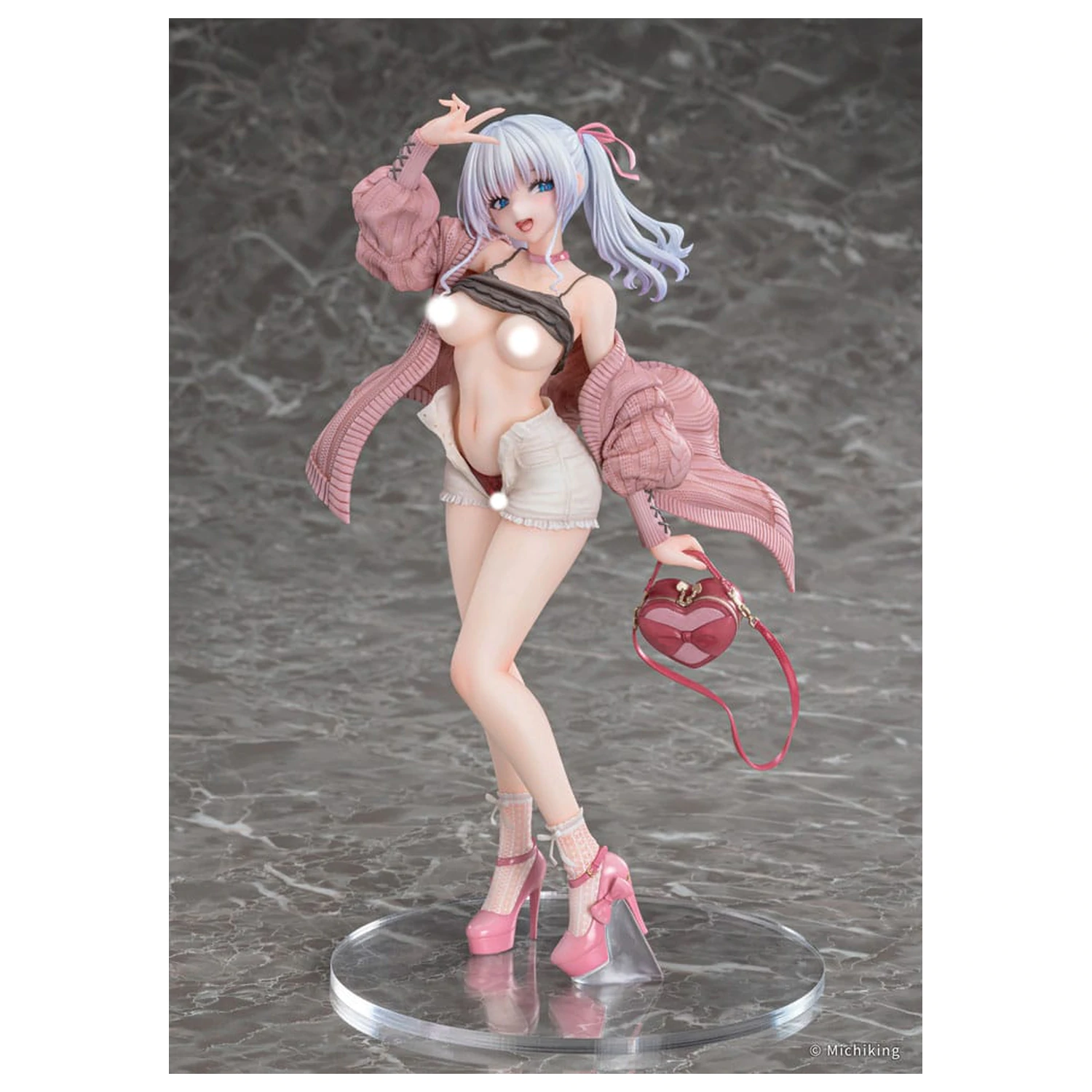 Statuie PVC Original Character 1/6 Shion Passion Pink Illustration by Michiking 27 cm poza produsului