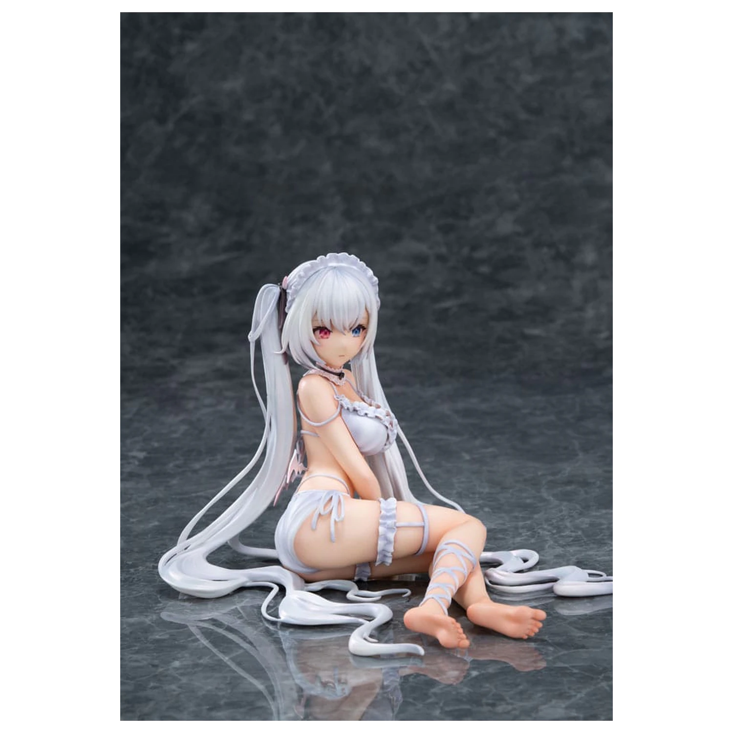 Original Character Statuie 1/6 Shiraga Luna-chan de Kome Shirokasu 15 cm poza produsului
