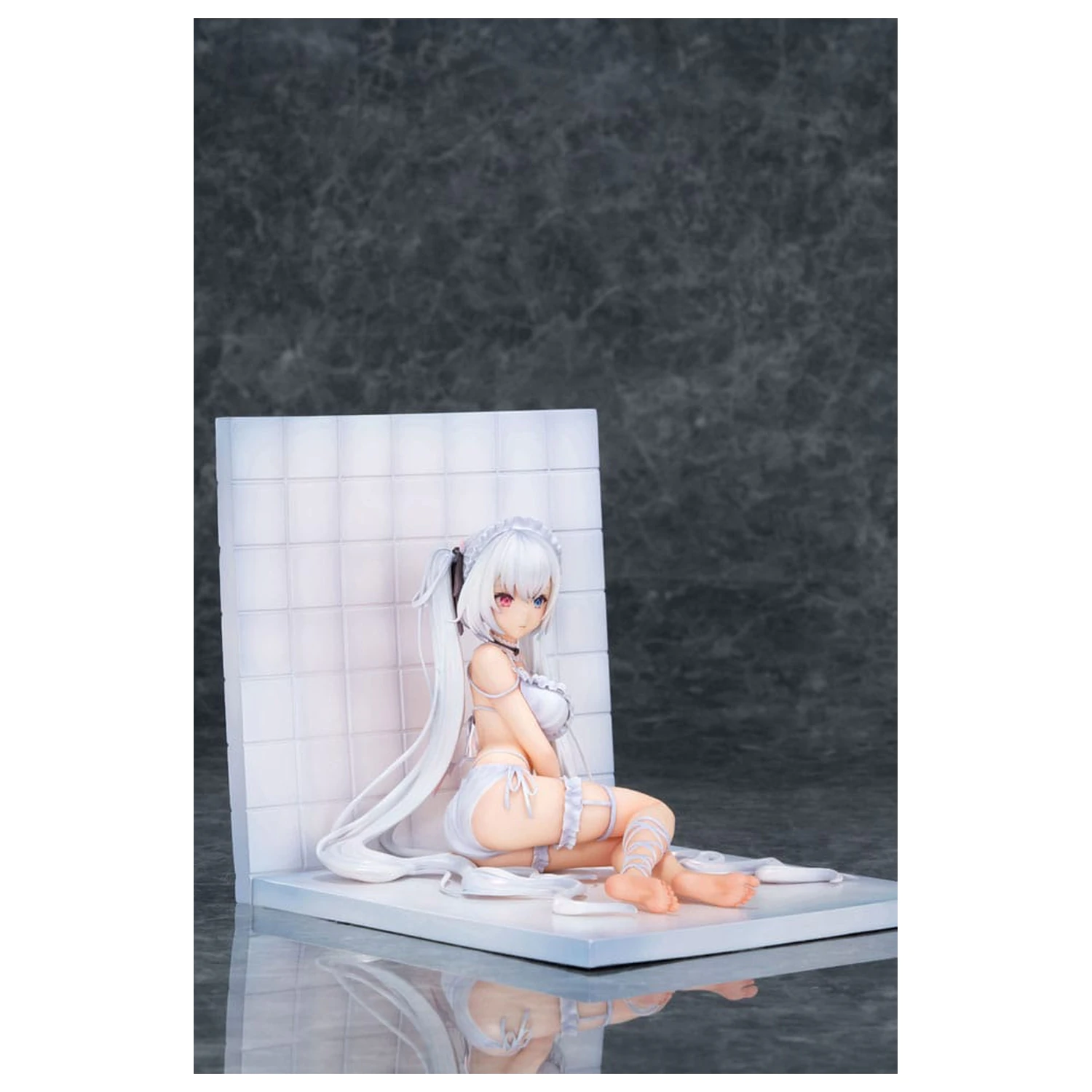 Original Character Statuie 1/6 Shiraga Luna-chan de Kome Shirokasu 15 cm poza produsului