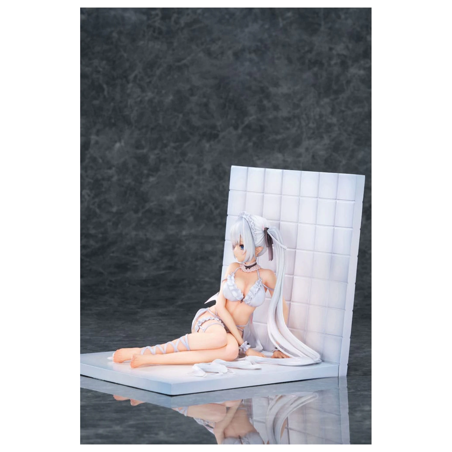 Original Character Statuie 1/6 Shiraga Luna-chan de Kome Shirokasu 15 cm poza produsului