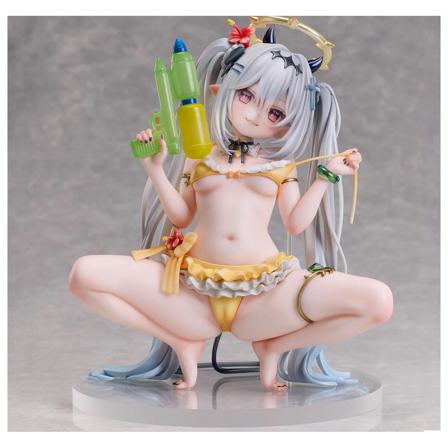 Original Character Statuie PVC 1/6 Fata cu par argintiu Ilustrata de Chihiro 18 cm poza produsului