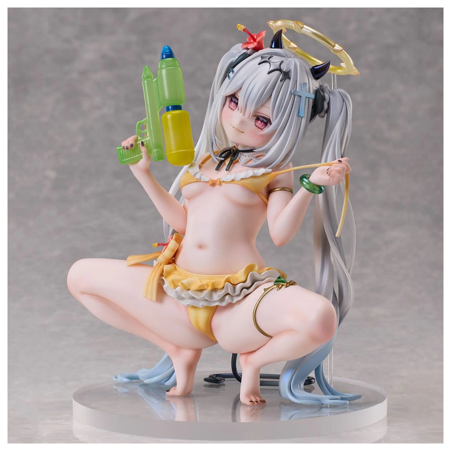 Original Character Statuie PVC 1/6 Fata cu par argintiu Ilustrata de Chihiro 18 cm poza produsului