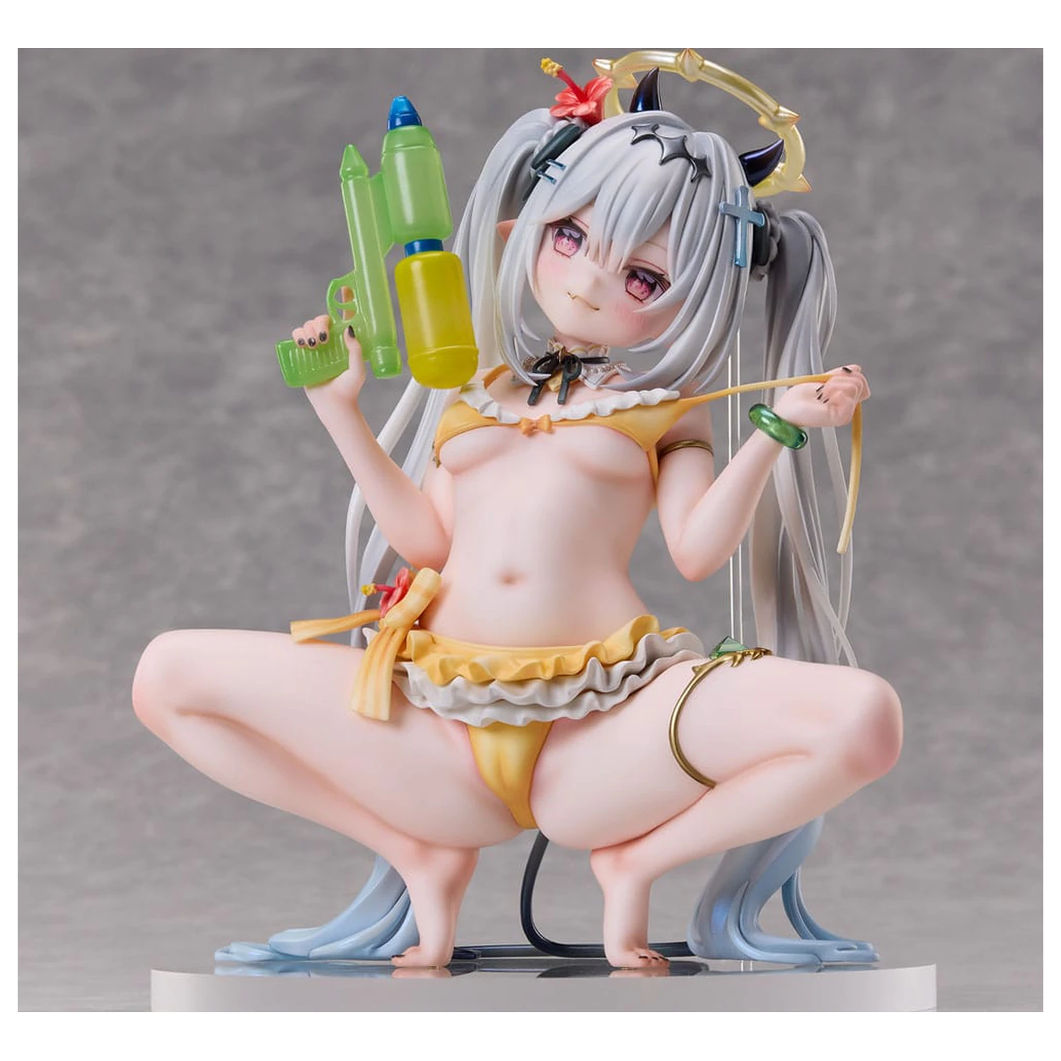 Original Character Statuie PVC 1/6 Fata cu par argintiu Ilustrata de Chihiro 18 cm poza produsului
