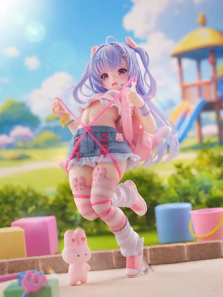 Statuie PVC Personaj Original 1/6 Fată cu Coarda de Sărit Miu Hazuki ilustrație de Yuyuko 22 cm poza produsului