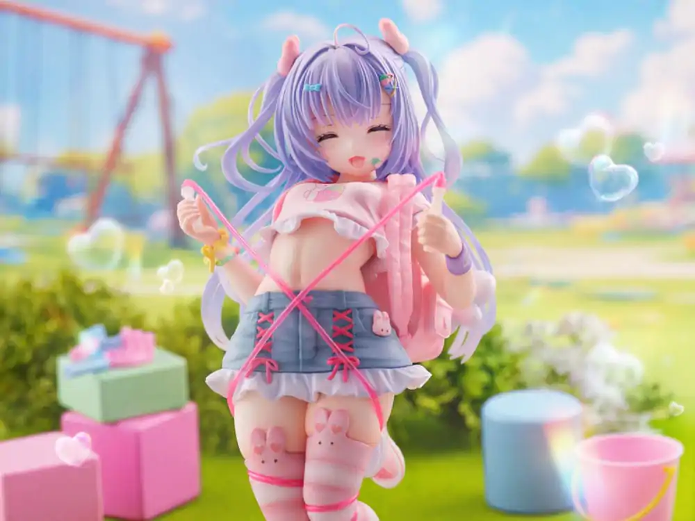 Statuie PVC Personaj Original 1/6 Fată cu Coarda de Sărit Miu Hazuki ilustrație de Yuyuko 22 cm poza produsului