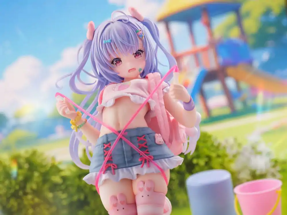 Statuie PVC Personaj Original 1/6 Fată cu Coarda de Sărit Miu Hazuki ilustrație de Yuyuko 22 cm poza produsului