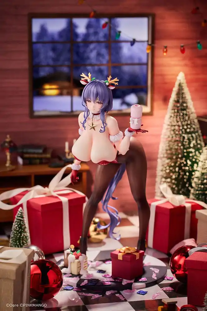 Original Character PVC Statuie 1/6 Succubus Homestay Shiori Sakuma Christmas Costume Special Ver. 27 cm poza produsului