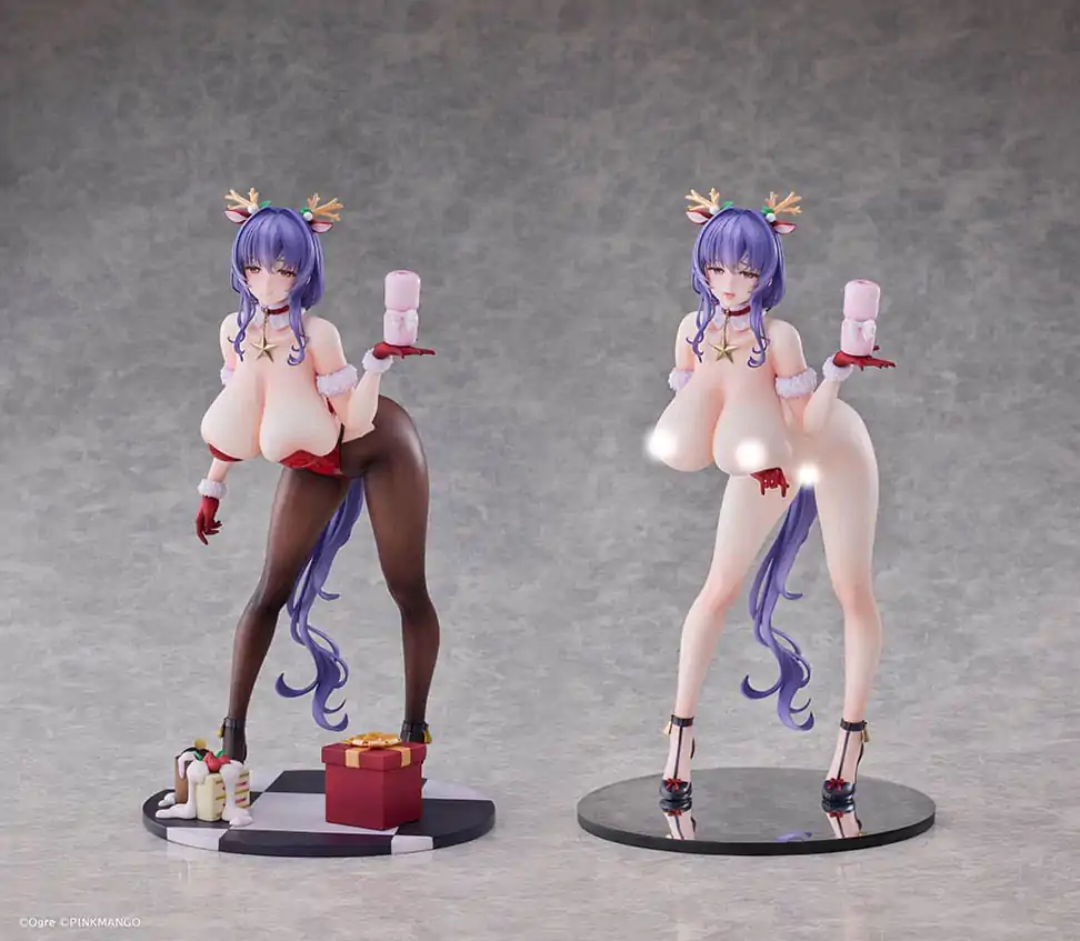 Original Character PVC Statuie 1/6 Succubus Homestay Shiori Sakuma Christmas Costume Special Ver. 27 cm poza produsului