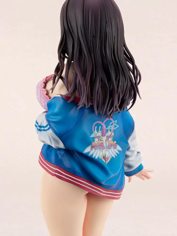 Original Character Statuie din PVC 1/6 Sukajan Jacket Kanojo wa Cool de Itai! Kyouka Kagura 27 cm poza produsului