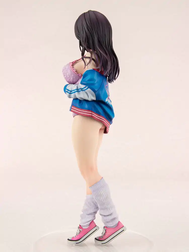 Original Character Statuie din PVC 1/6 Sukajan Jacket Kanojo wa Cool de Itai! Kyouka Kagura 27 cm poza produsului