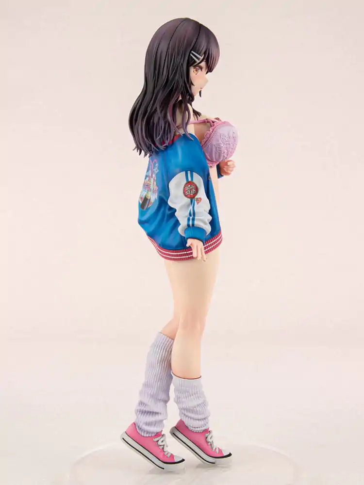 Original Character Statuie din PVC 1/6 Sukajan Jacket Kanojo wa Cool de Itai! Kyouka Kagura 27 cm poza produsului