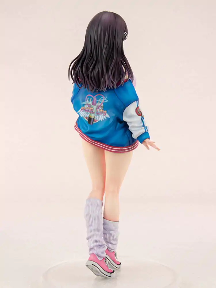 Original Character Statuie din PVC 1/6 Sukajan Jacket Kanojo wa Cool de Itai! Kyouka Kagura 27 cm poza produsului