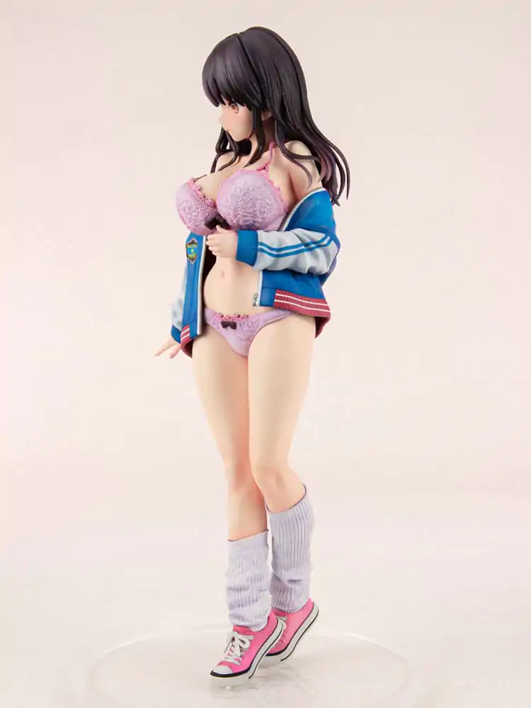 Original Character Statuie din PVC 1/6 Sukajan Jacket Kanojo wa Cool de Itai! Kyouka Kagura 27 cm poza produsului