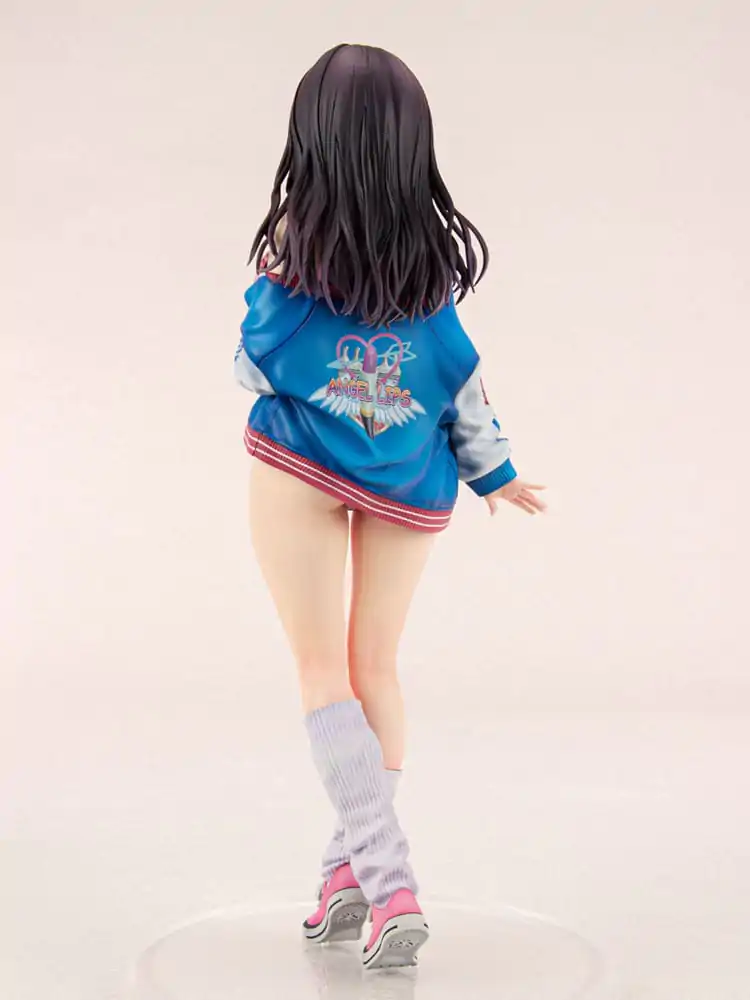 Original Character Statuie din PVC 1/6 Sukajan Jacket Kanojo wa Cool de Itai! Kyouka Kagura 27 cm poza produsului