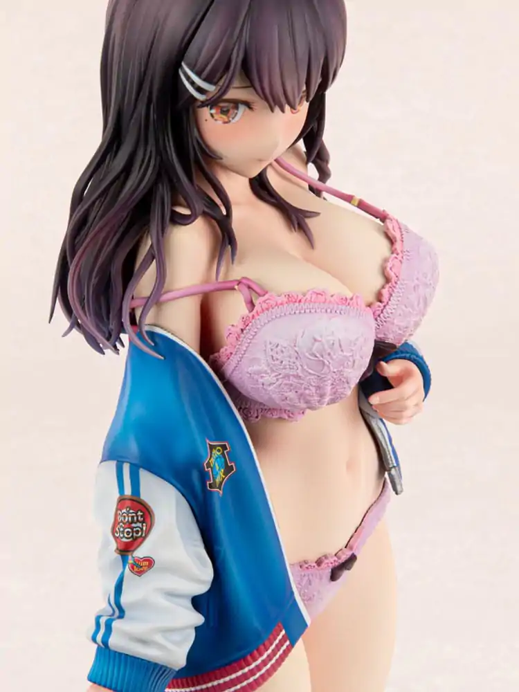 Original Character Statuie din PVC 1/6 Sukajan Jacket Kanojo wa Cool de Itai! Kyouka Kagura 27 cm poza produsului