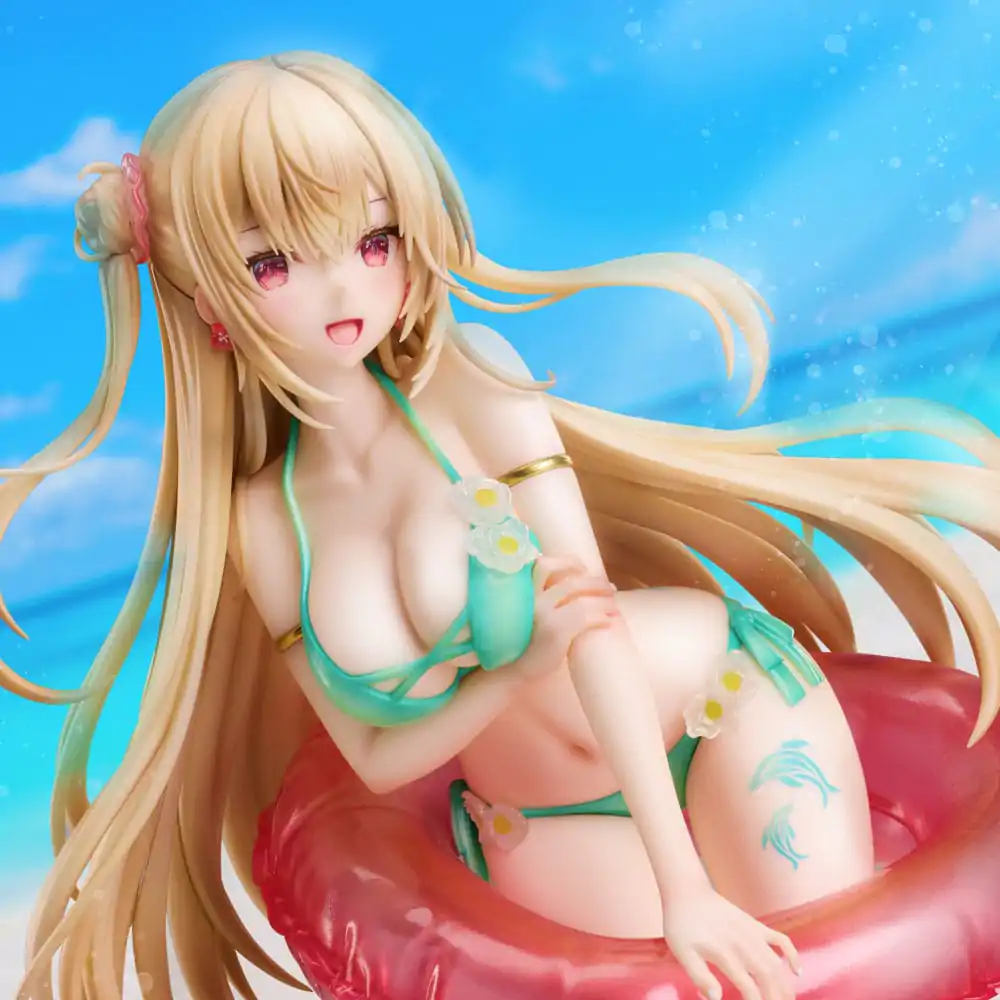 Statuie PVC Personaj Original 1/6 Summer Memory Ilustrație Completă de Miwabe Sakura 18 cm poza produsului