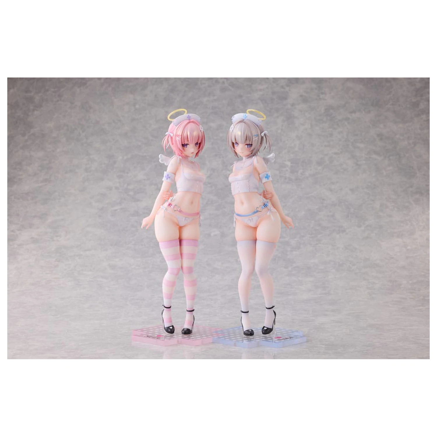 Original Character Statuie 1/6 Suzu & Nagi Illustrated by Kuma 4-gou Set Edition 27 cm poza produsului